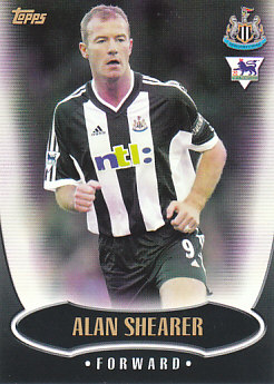 Alan Shearer Newcastle United 2003 Topps Premier Gold #NU4